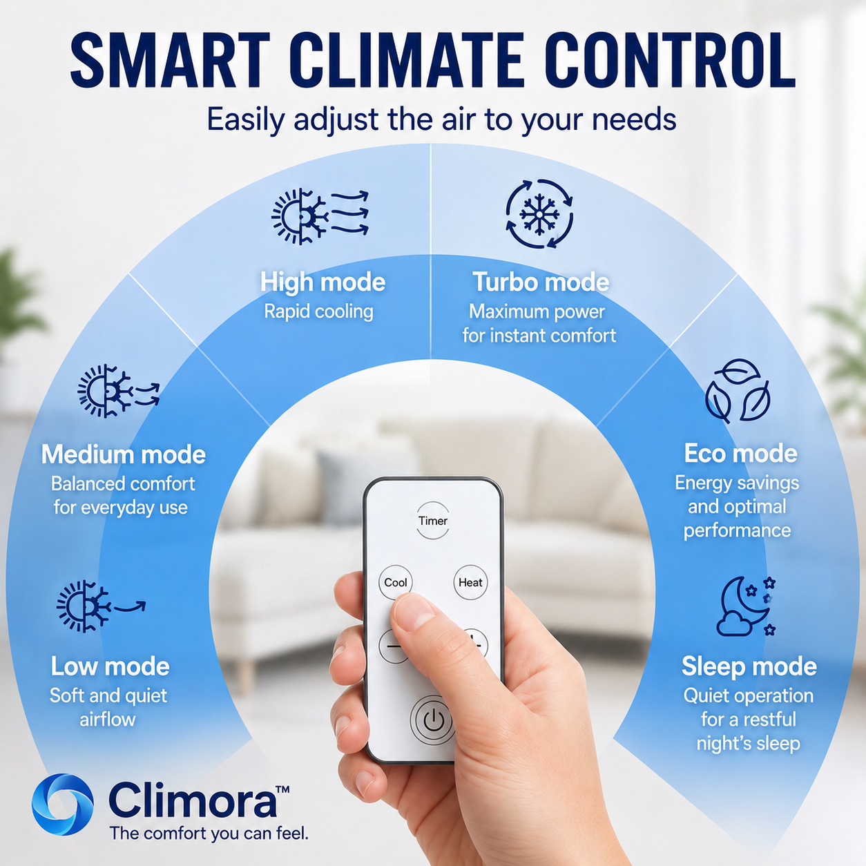Climora™ — This Summer's Must-Have Cooling Solution.