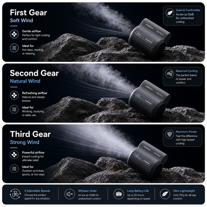 Climora CoolClip™ — Stay cool, wherever you go.